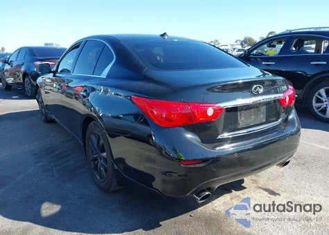 2017 Infiniti Q50 2.0T Premium из США, поврежденный, VIN JN1CV7AP0HM640610